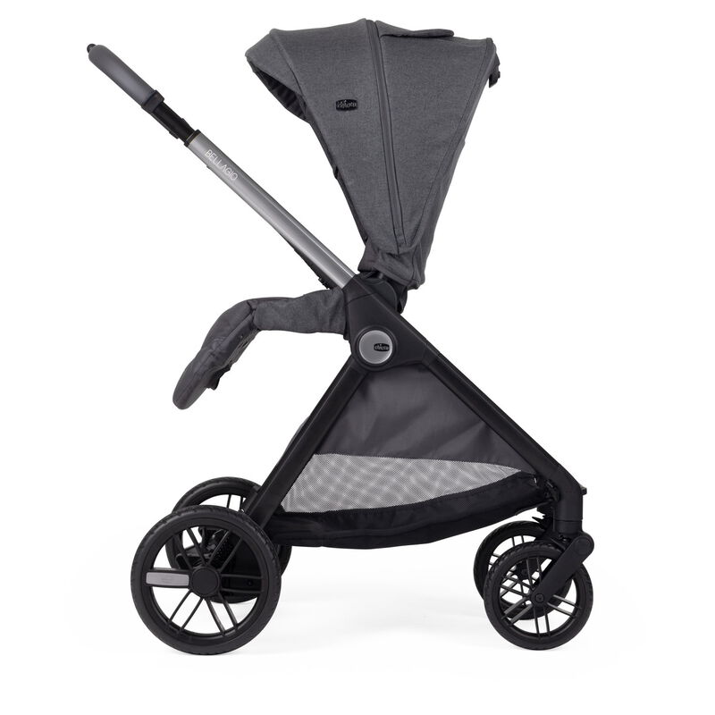 Bellagio Stroller Black Satin image number null
